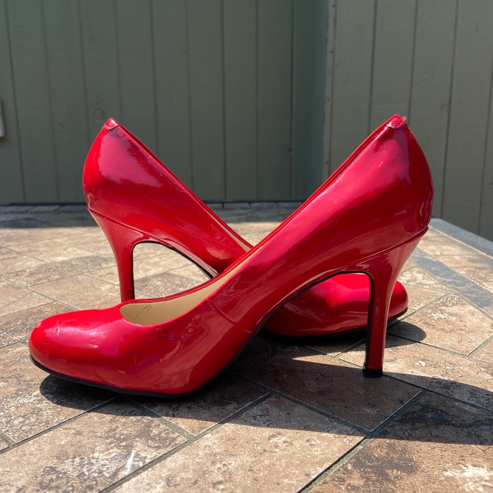 Nine West RED pump heels